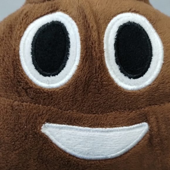 ✓Walmart Poop Emoji Plush pillow toy stuffed 9" - Picture 9 of 9